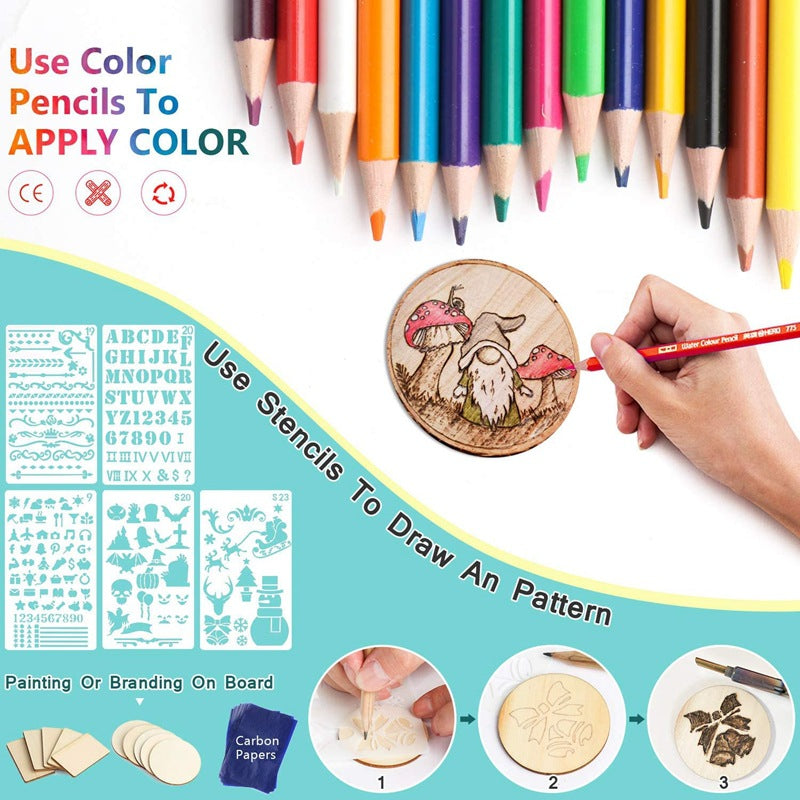 Pyrography Wood Burning Kit