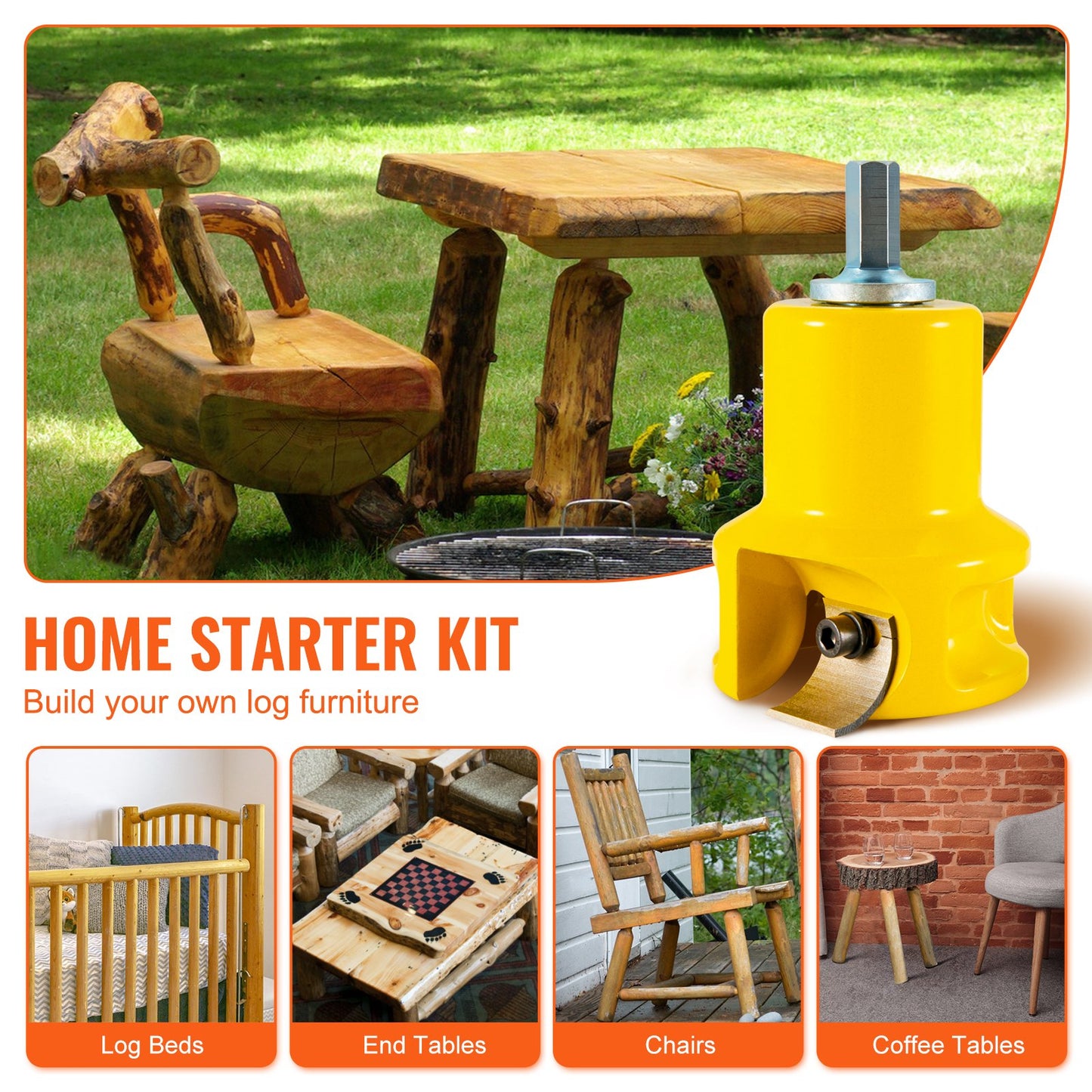Tenon Cutter — Log Furniture Kit